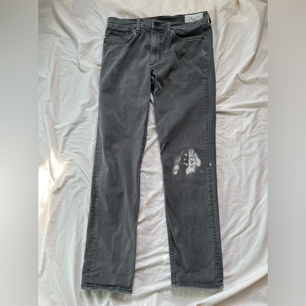 Men’s Rag & Bone Fit 2 Slim Grey Jeans 33x32